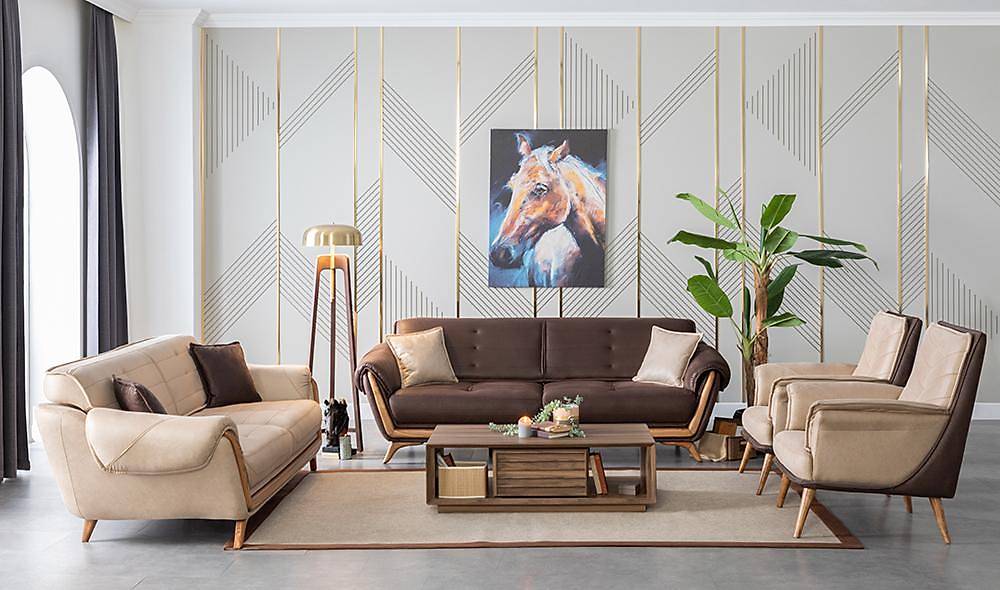 Lipa Sofa Set CaddeYıldız Furniture