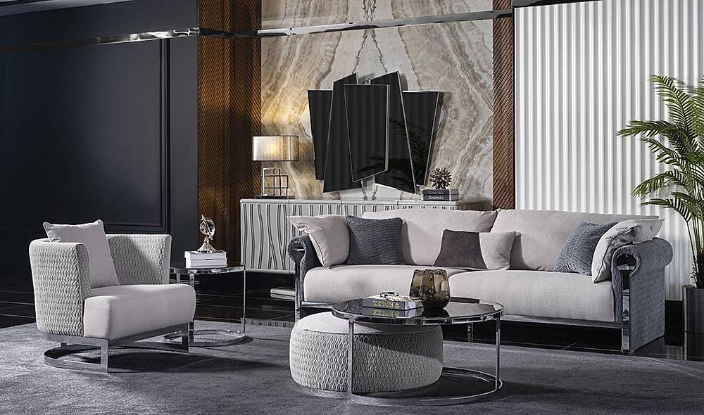 Voga Luxury Living Room Set