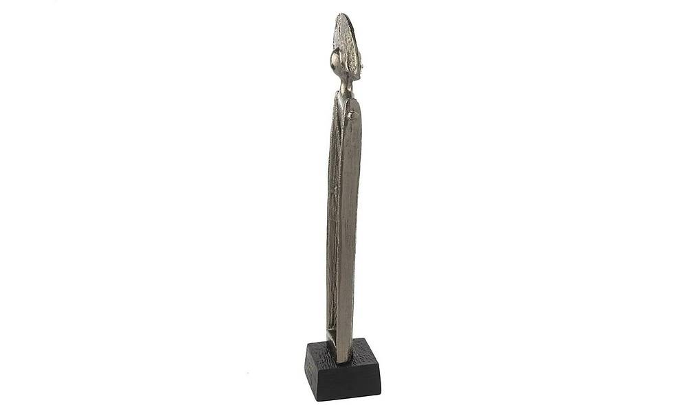 Antique Silver Decor Object 10x10 cm