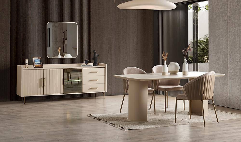 Lukka Dining Room - Cream