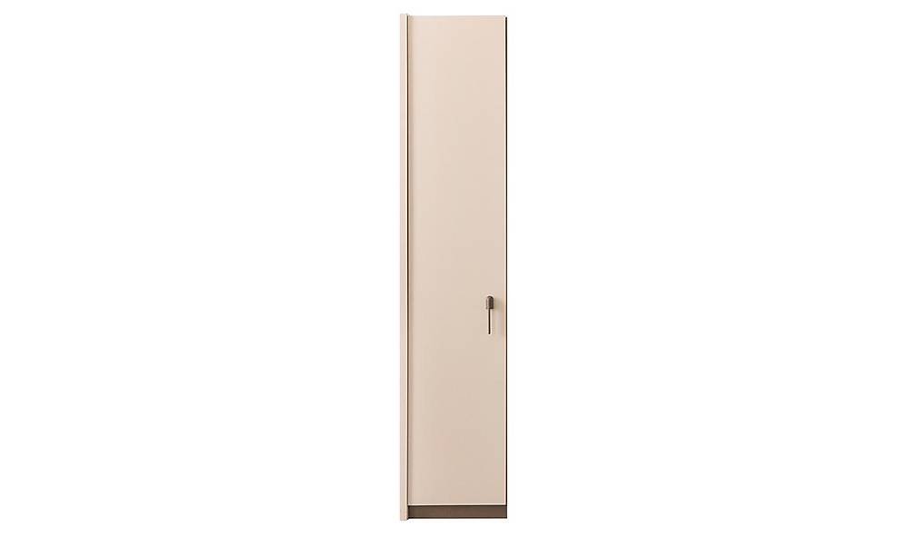 Lacy Single Door Shelved Wardrobe - Opportunity Product