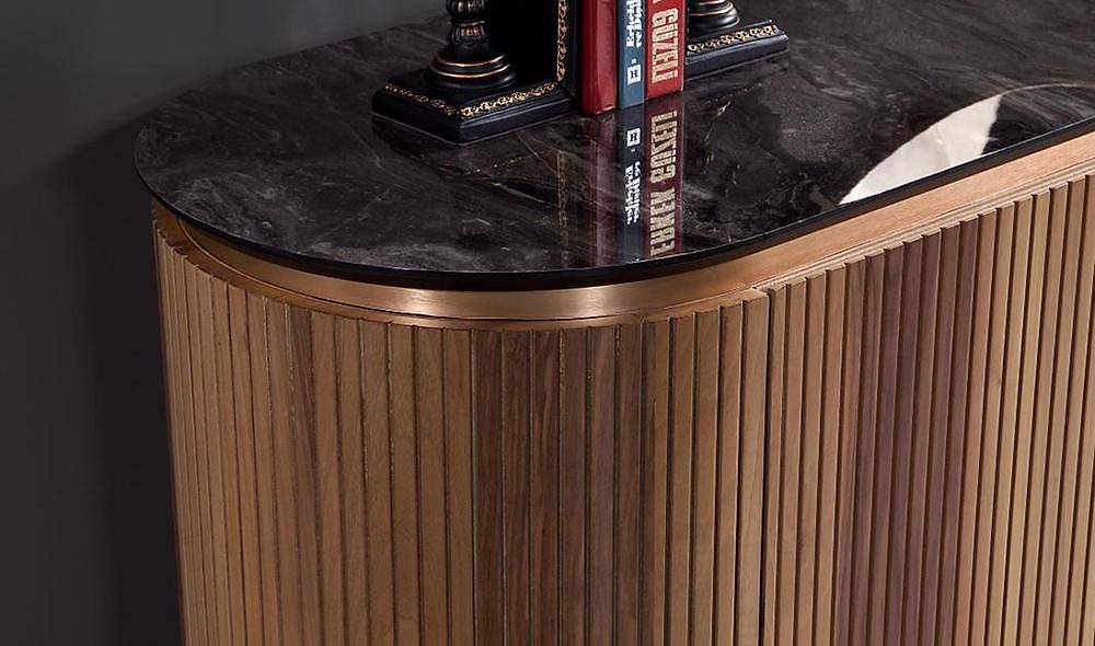 Mood Walnut Bronze Dining Room