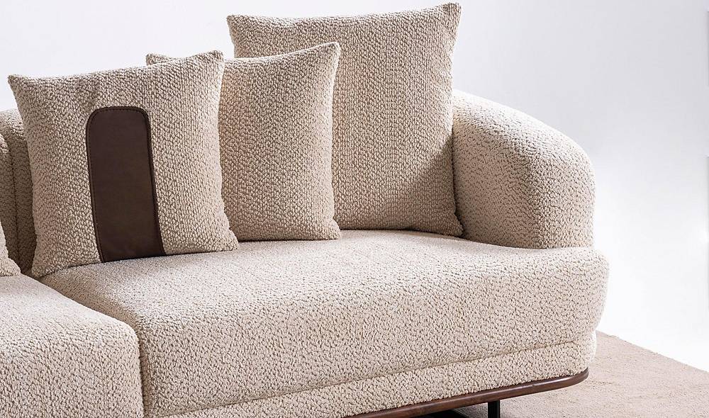 Velovis Sofa Set - Cream