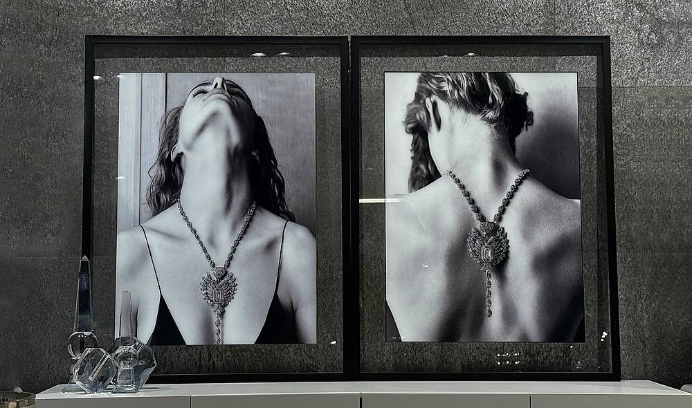 Nero Bianco Double Painting