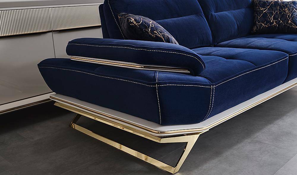 Clara Gold Sofa