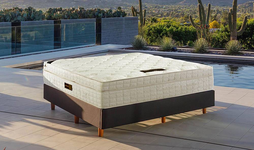 Yatsan King Koil Amethyste Thai Feather Latex Hybrid Bed