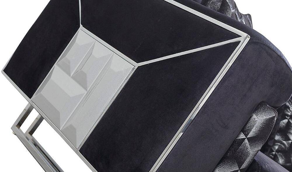 Nehir Silver Living Room Set
