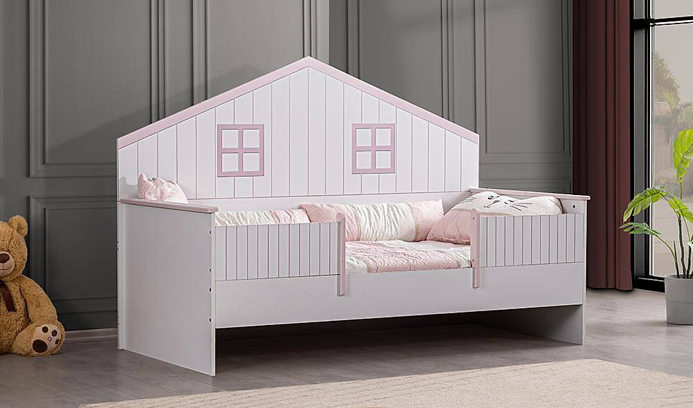 Limba Montessori Bedstead - Pink