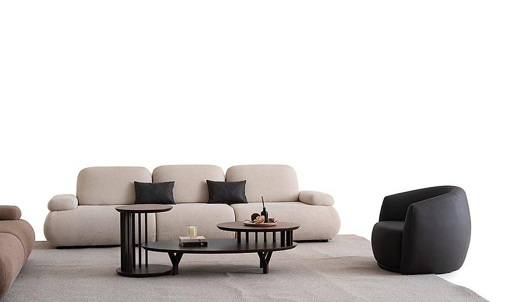 Beal Sofa Set - Brown