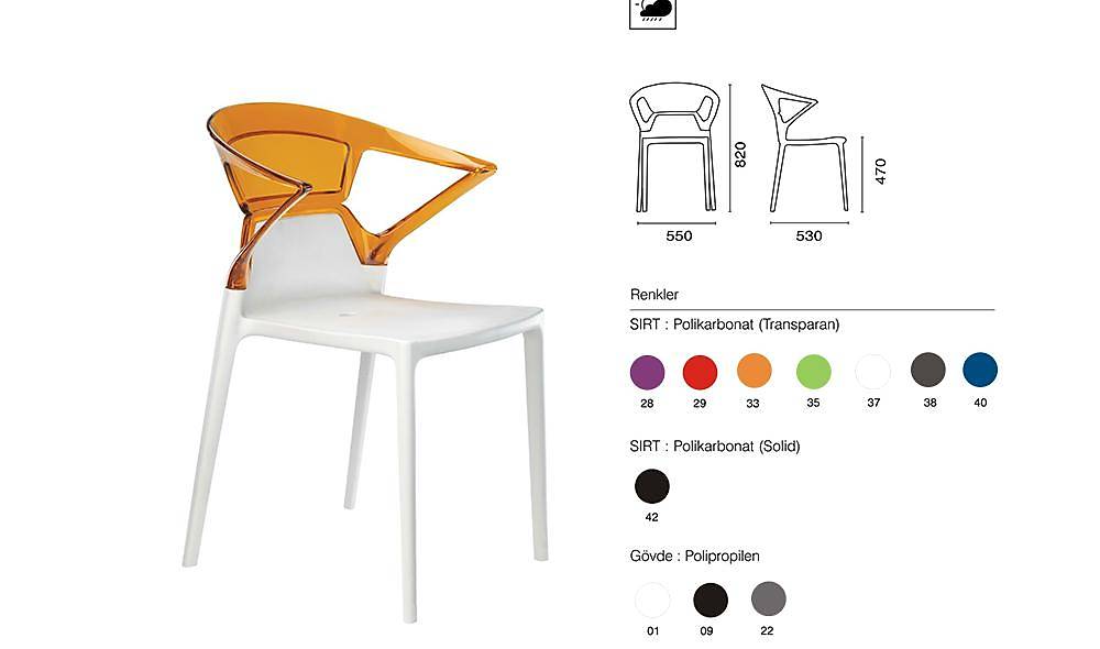 Ego-K Chair 2 Piece