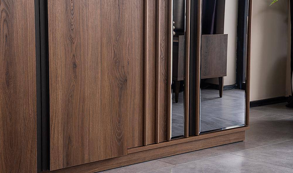 Montana 6 Door Wardrobe - Walnut