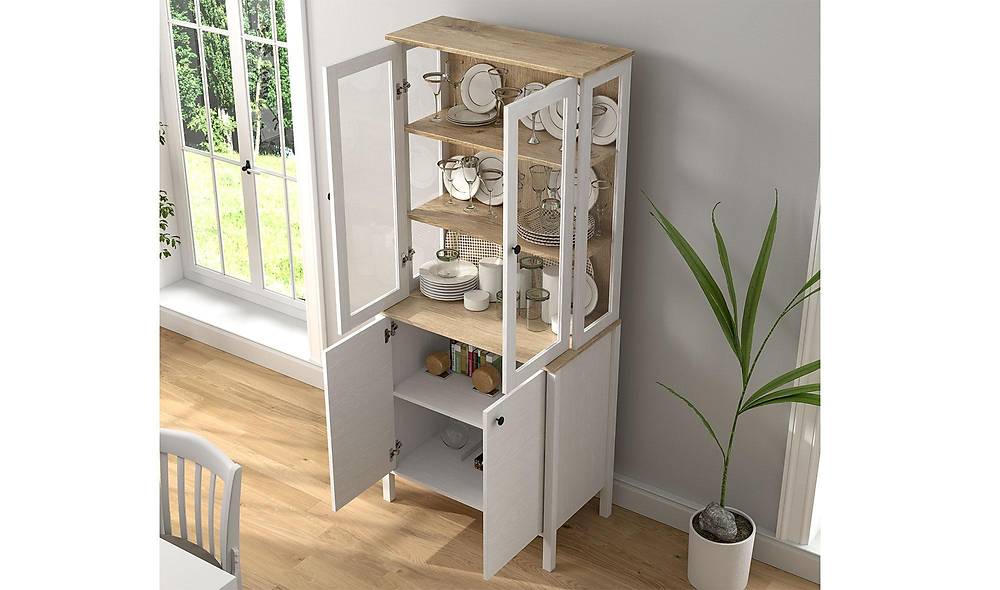 Alessa Buffet Bar With Lids