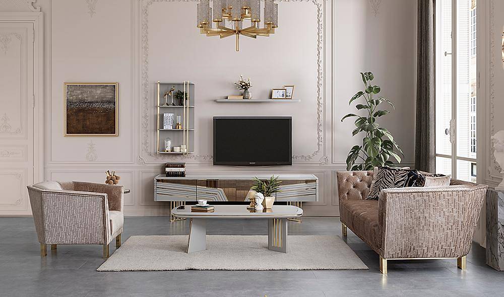 Silvia Luxury Sofa Set