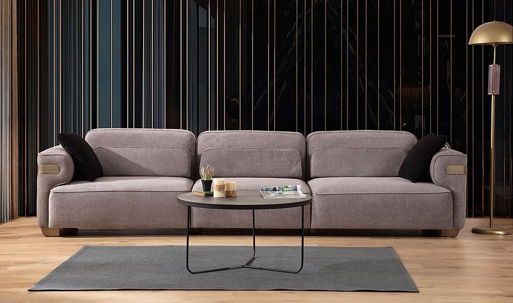 Lanika Quad Sofa - Mink