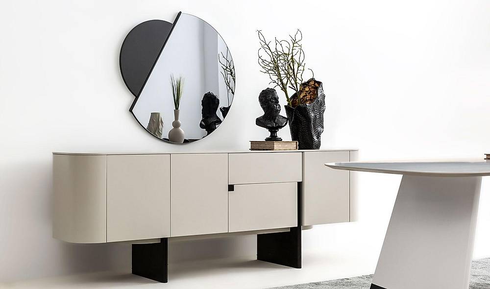 Penora Dining Room - Gray - Black