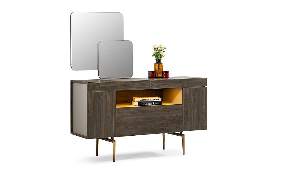 Montare Base Bedroom - Walnut