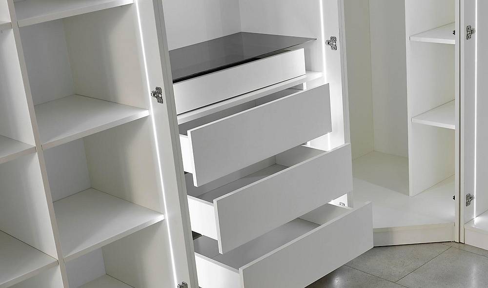 Cardiff Wardrobe - Corner Wardrobe