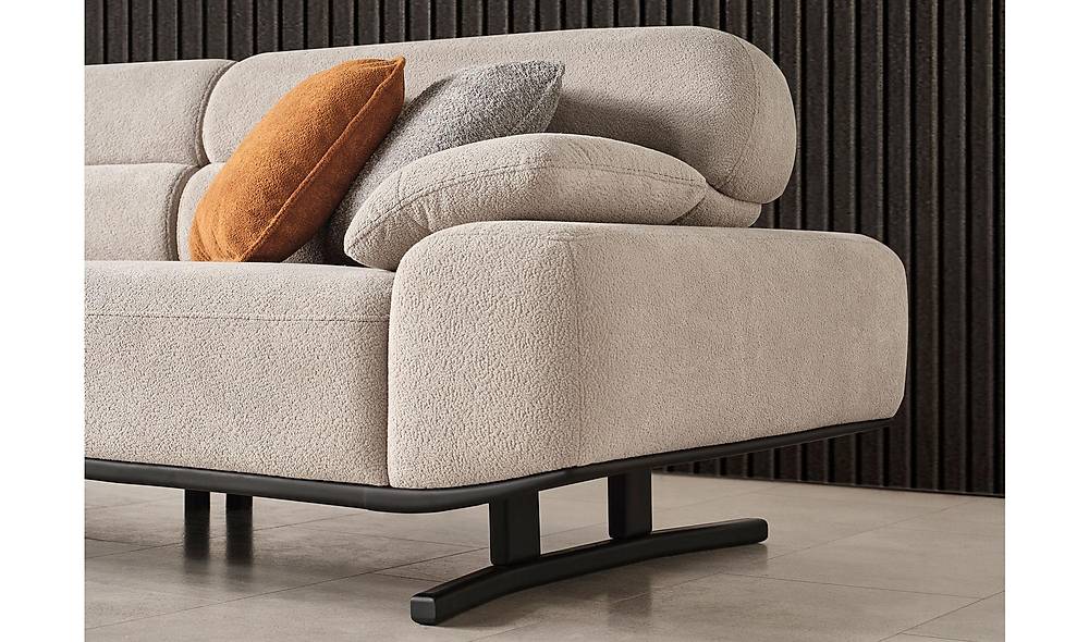 Aldo Sofa Set - Black