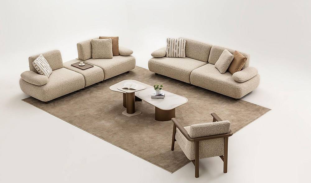 Madrid Sofa Set - With Table