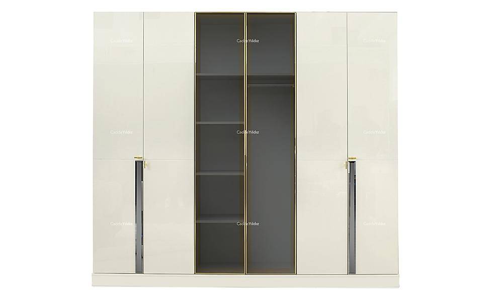 Marlin 6 Door Mdf Wardrobe