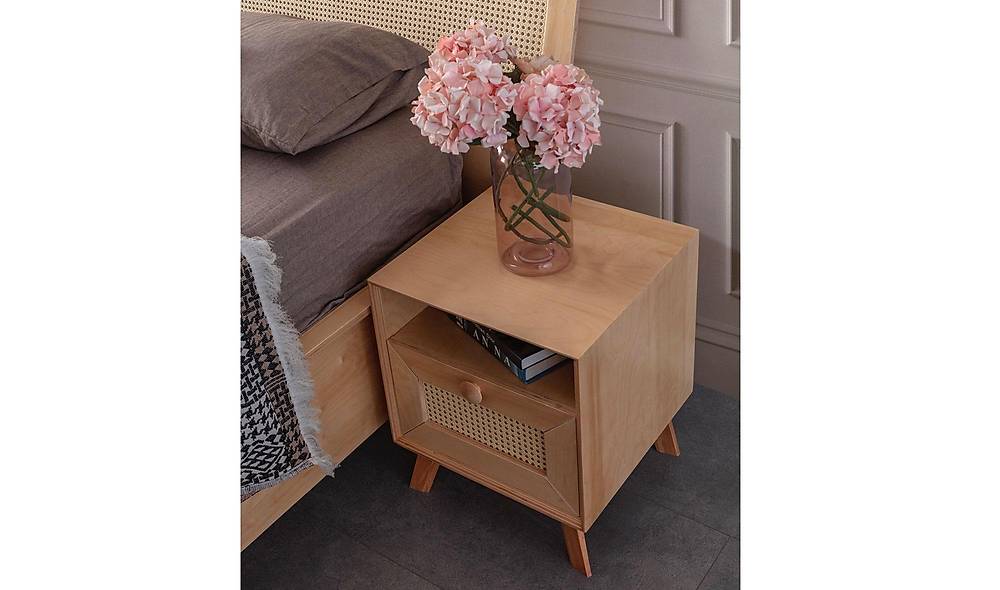 �svi�re Base Bedstead and Headboard - Oak