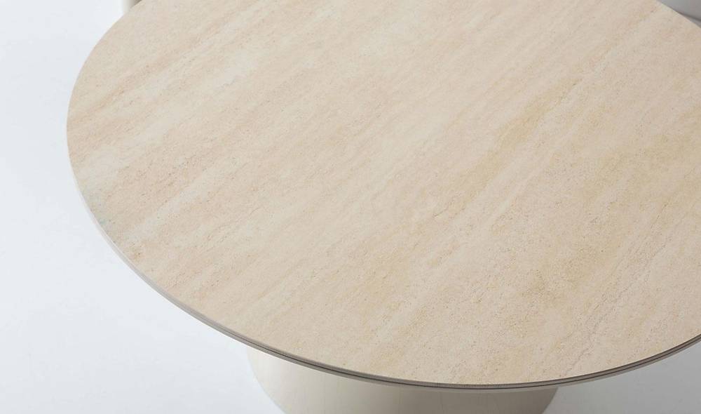 Shadow Coffee Table Set - Cream
