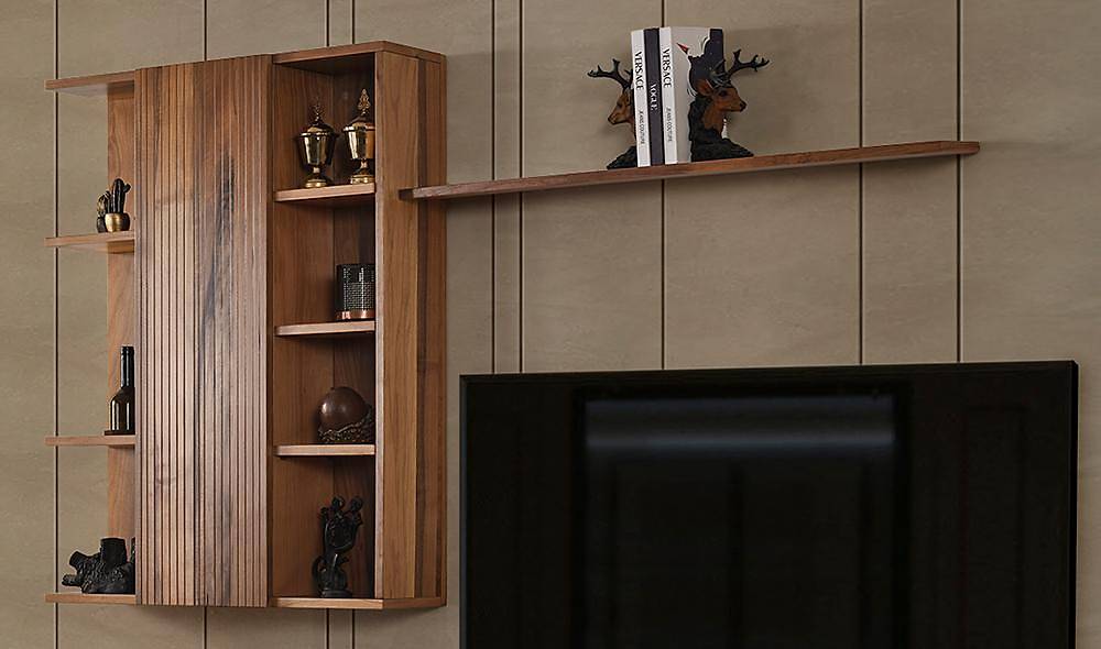 Mood Walnut Tv Unit