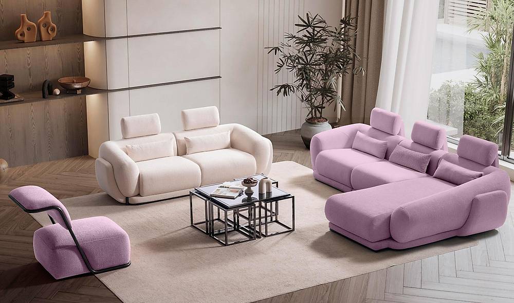 Positano Sofa Set - Corner - Colorful