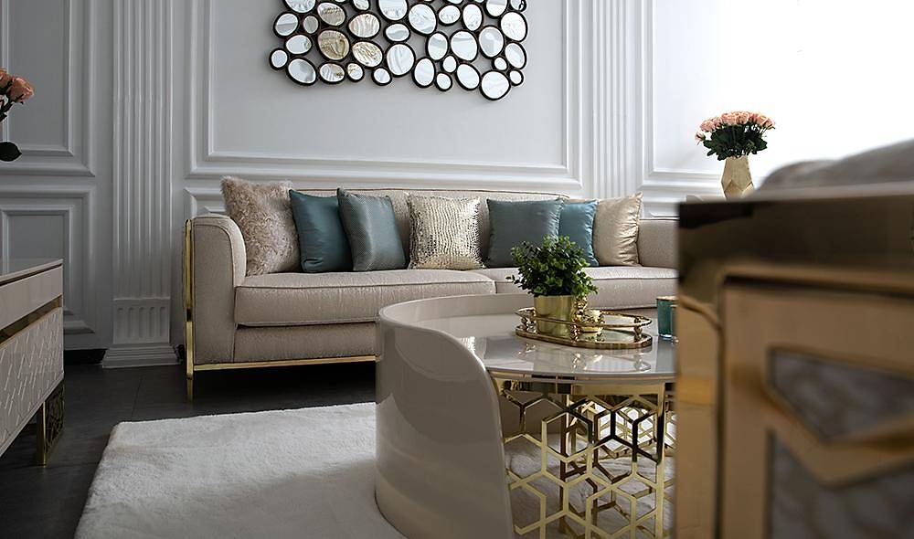 Bahama Sofa Set Ecru