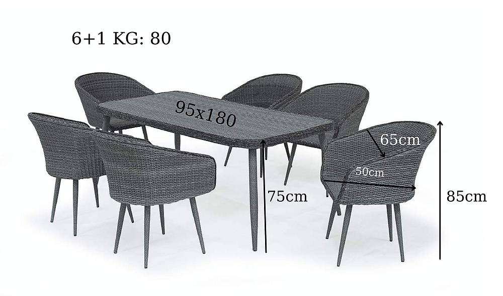 Gümbet Garden Table Set