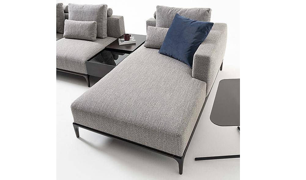 Novano Corner Set - Gray