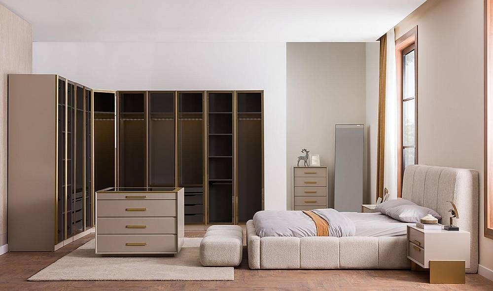 Bonny Bedroom - Corner Wardrobe