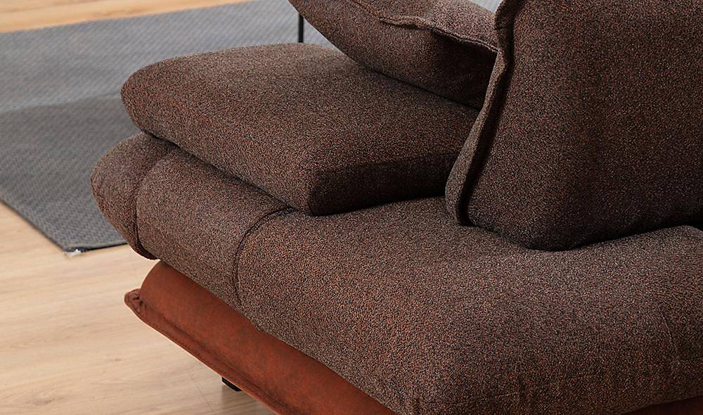 Modena Sofa Set - Brown Cinnamon
