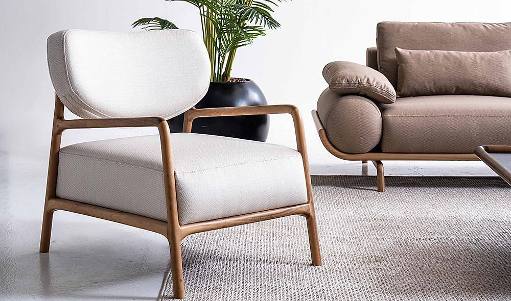 Almeda Sofa Set - Brown
