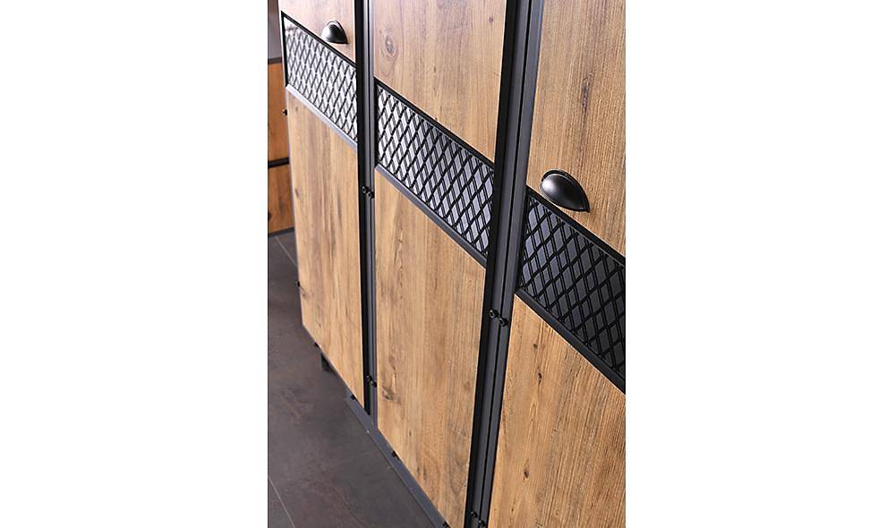 Enna 3 Wardrobe With Lid