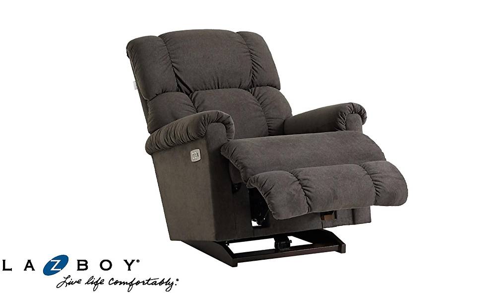 La-Z-Boy Pinnacle I-Hallendale Electric Recliner - Charcoal