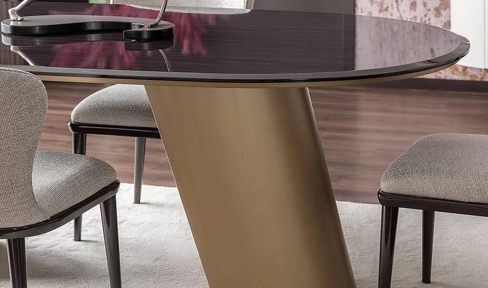 Elexus Dining Table Set - Ebony