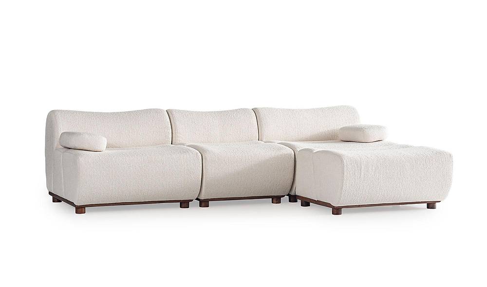 Mina Sofa - Puff - White