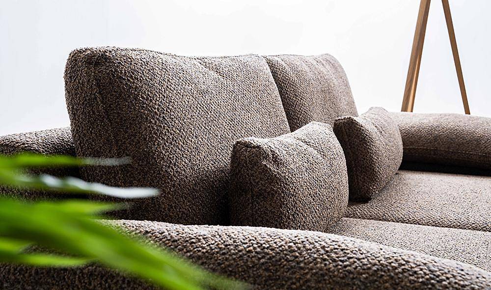 Almeda Sofa Set - Brown