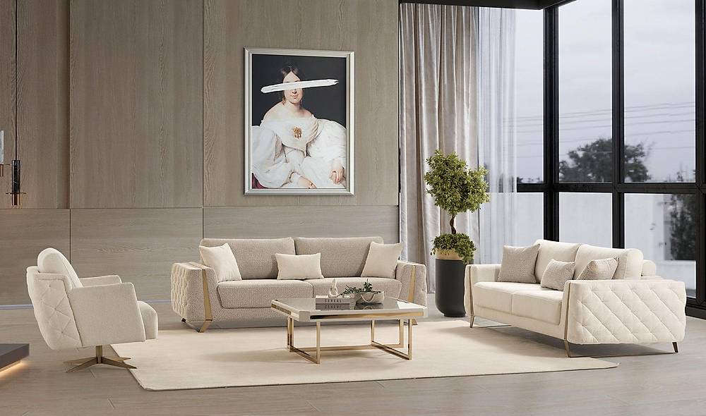 Armoda Sofa Set - Cream