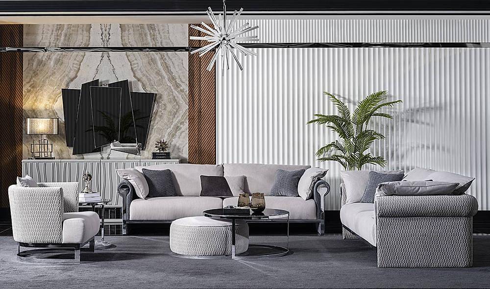 Voga Luxury Living Room Set