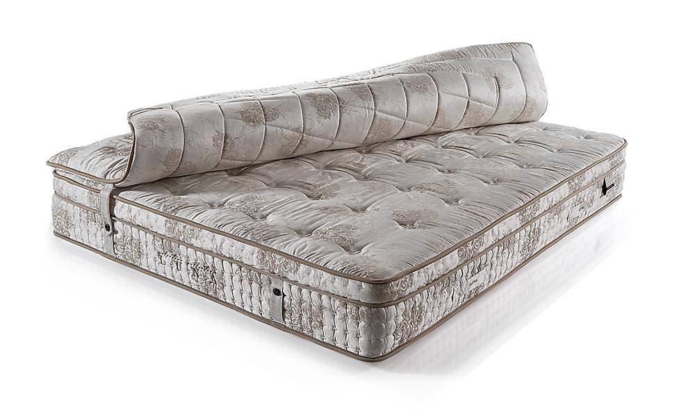 Luna Mokka Base + Headboard + Bed