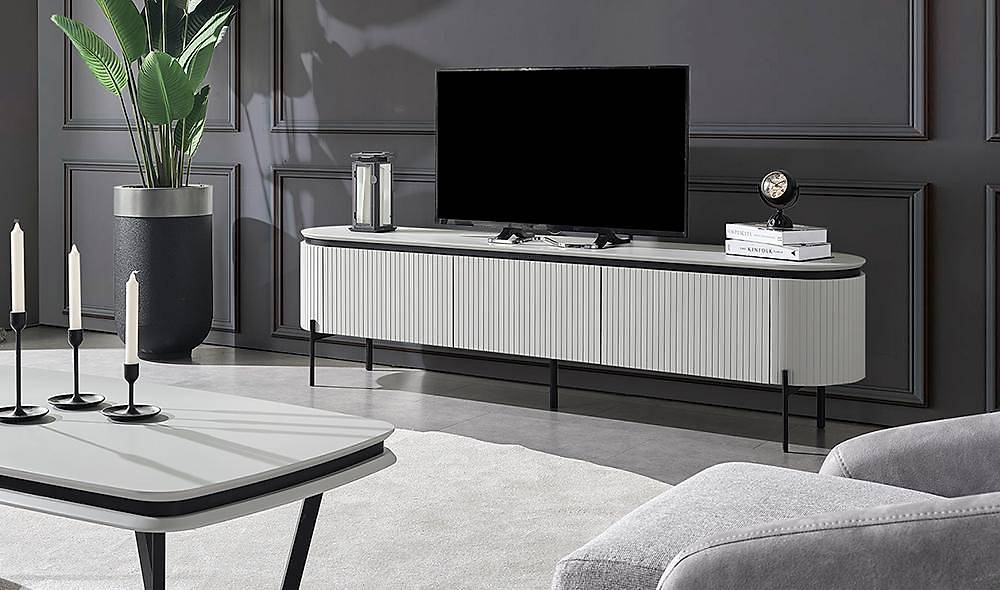 Mood Gray Tv Stand