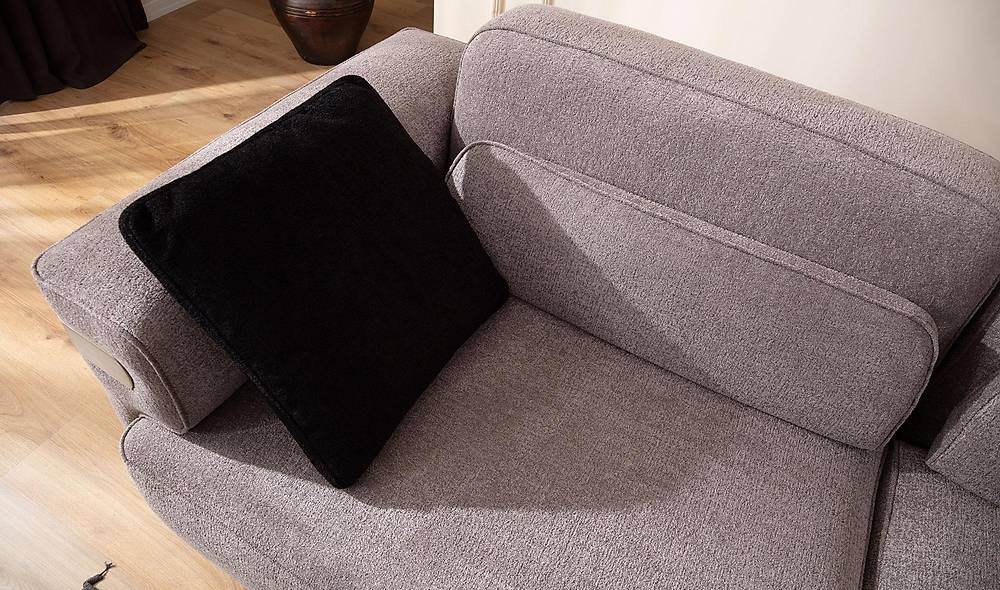 Lanika Triple Sofa - Mink