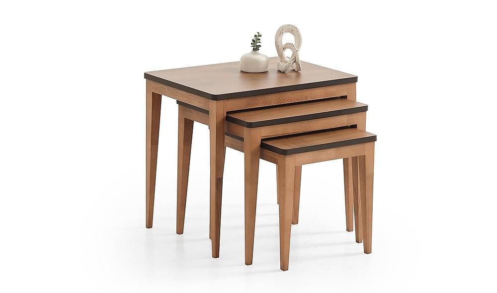 Rowena Nesting Table - Walnut