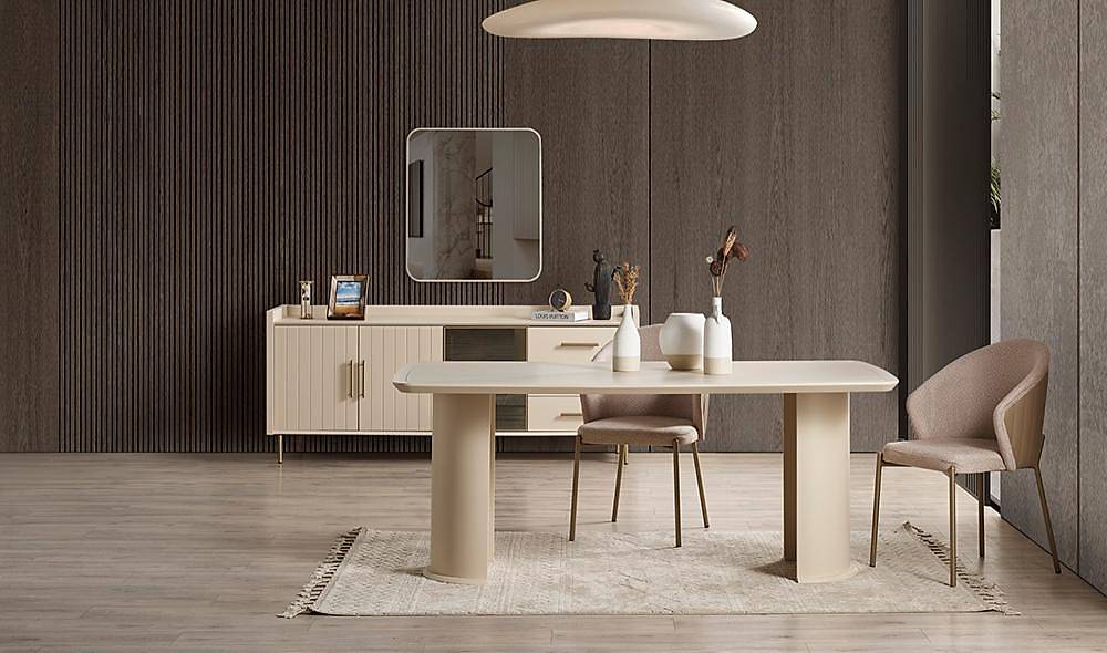 Lukka Dining Room - Cream