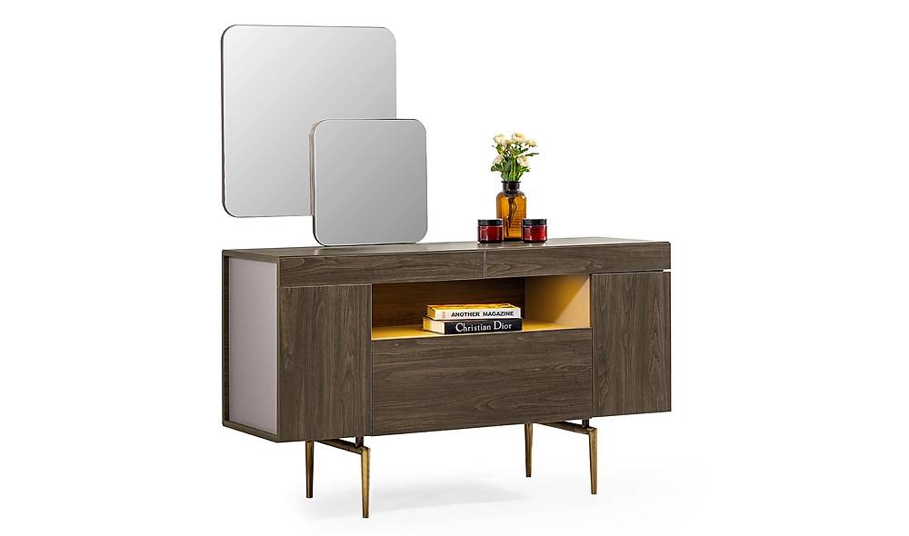 Montare Base Bedroom - Walnut