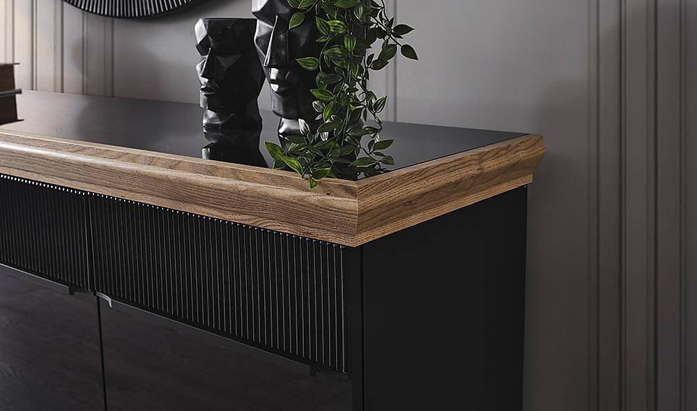 Larina Black Dining Room