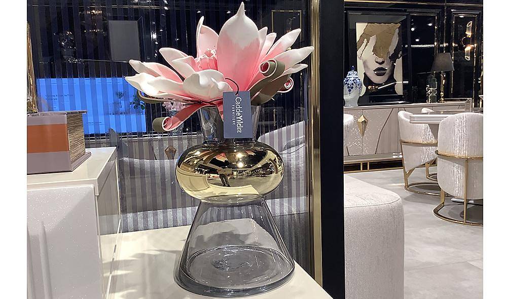 Gold Detailed Vase