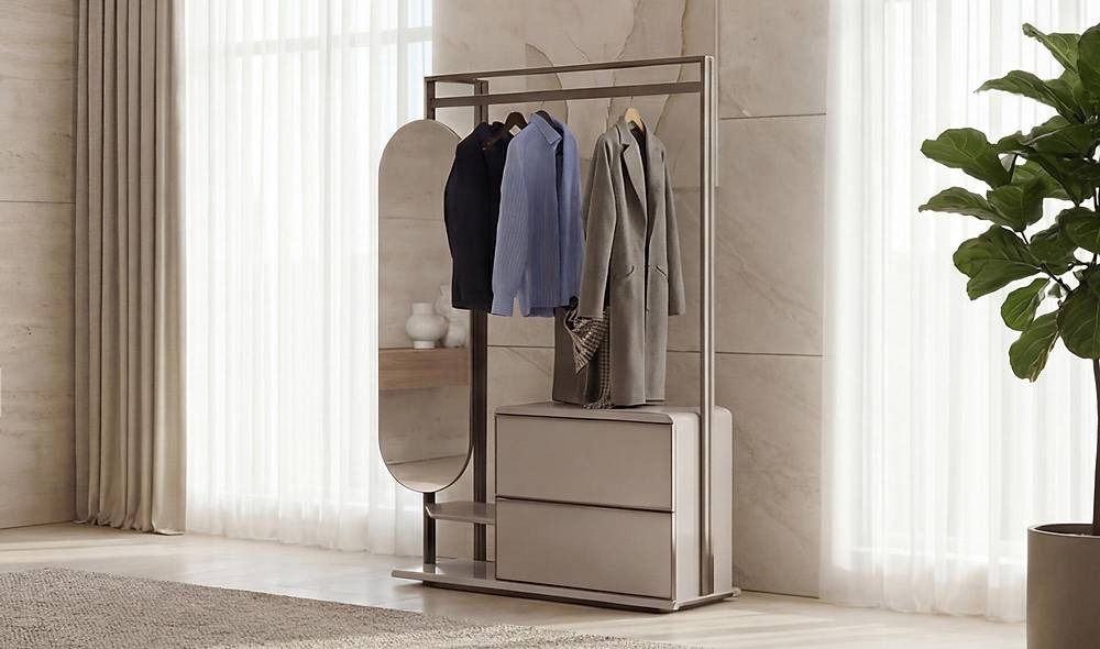 Sunny Base Bedroom - Corner Wardrobe